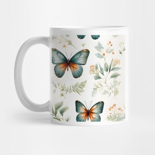 Butterflies Watercolor 6 - American Copper Mug
